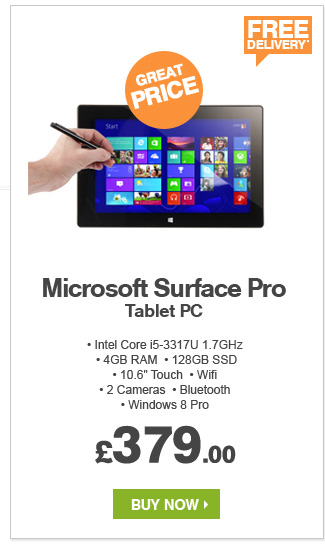 Microsoft Surface Pro Tablet PC - £379.00