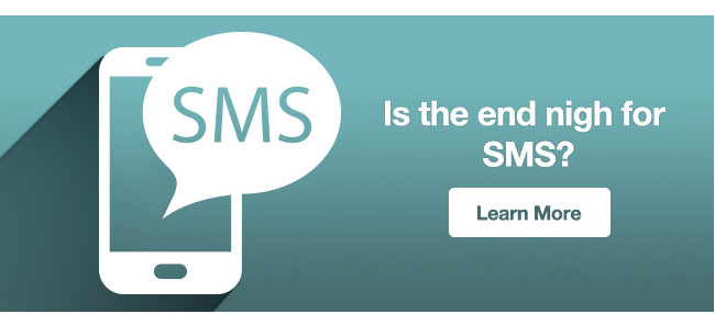 Is the end high for SMS?