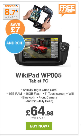 WikiPad WP005 Tablet PC - £64.98