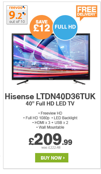 40in Full HD LED TV - £209.99