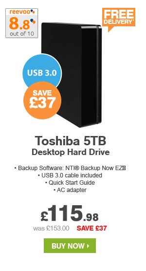 5TB Toshiba Desktop Hard Drive