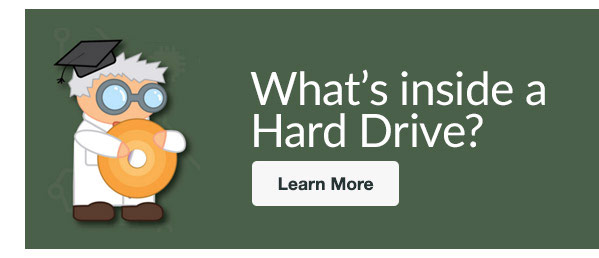 What is inside a hard drive?