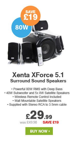 Xenta XForce 5.1 Surround Sound Speakers