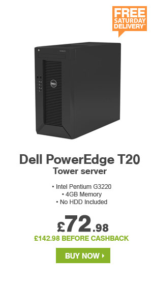 Dell PowerEdge T20 Tower server