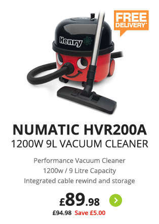 Numatic HVR200A Henry 1200W 9 Litre Vacuum Cleaner - £89.98