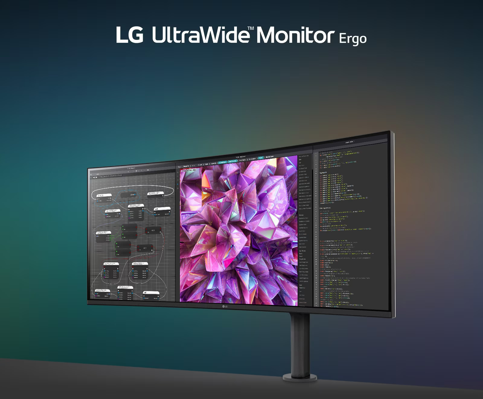 LG UltraWide™ Monitor Ergo