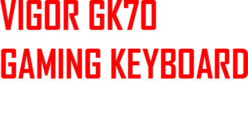 Vigor GK70 Gaming Keyboard