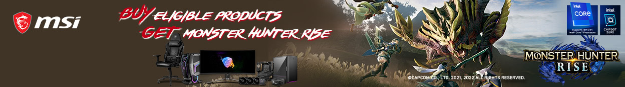 MR131 MSI Monster Hunter Rise Bundle