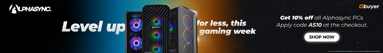 AlphaSync. Packed with Power, Built for gamers