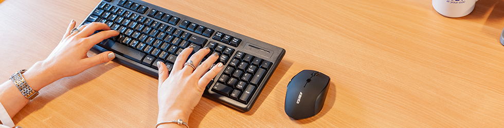 Wireless keyboard and mouse sets for the office