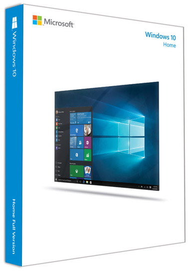 Windows 10 Home Box pack Flash 32/64-bit