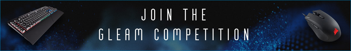 Join the Gleam competition to win Corsair Gaming K55 + Harpoon RGB Keyboard and Mouse