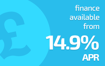 Finance available from 14.9% APR