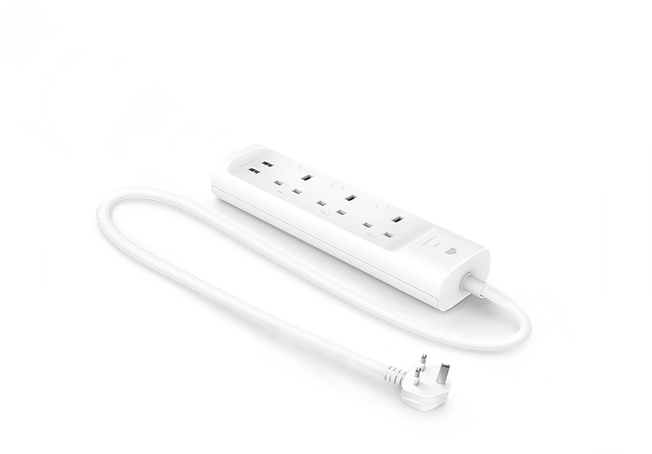 TP-Link Kasa Smart Wi-Fi Power Strip 3-Outlets - Works with Google and Alexa