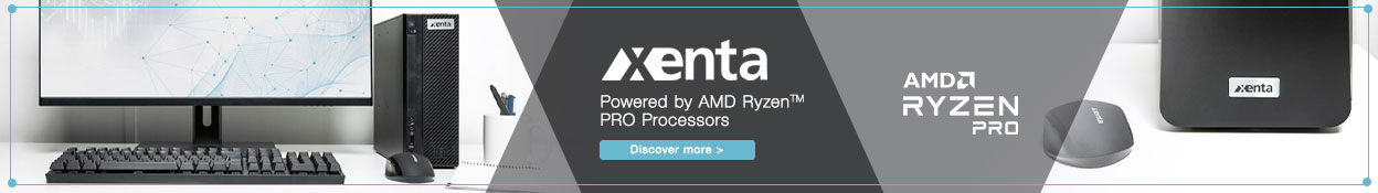 Xenta PCs powered by AMD Ryzen processors